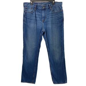 Old Navy Jeans Mens 36 x 31.5‎ Regular Straight Medium Wash Denim
